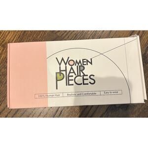 Beautiful Metamorphosis 100% Hair Hair Hair Piece 14" Dark Brown